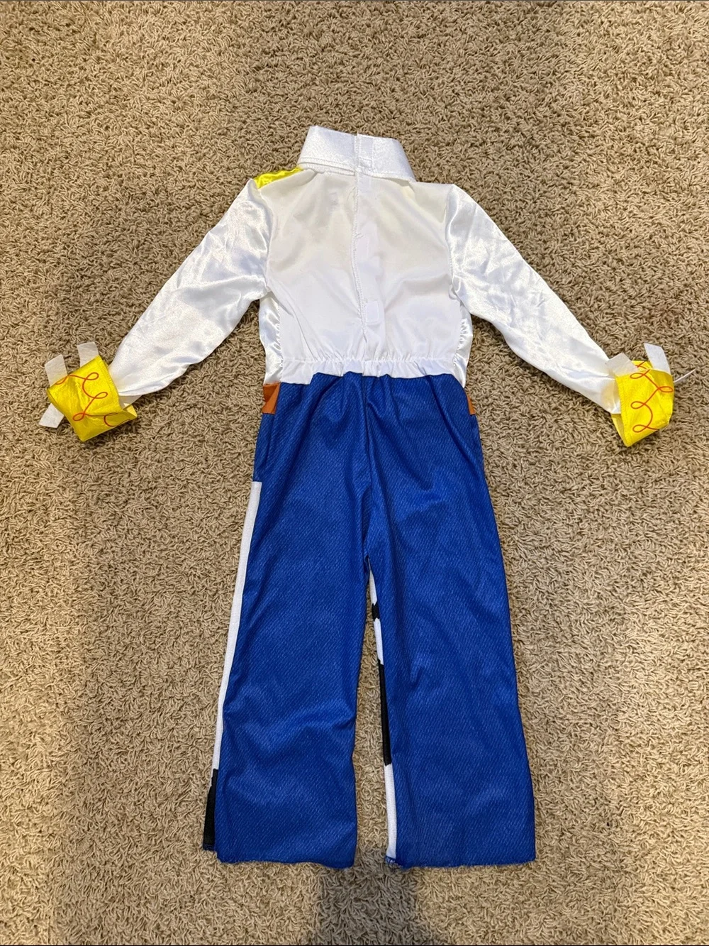 Disney Pixar Toy Story Jessie Cowgirl Costume with Cowboy Hat Size 3T - 4T